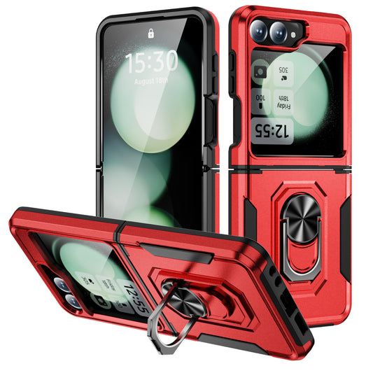 Pioneer Galaxy Z Flip6 Case Rotating Ring Stand