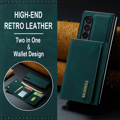 Retro Detachable Fold Wallet Galaxy S24 Ultra Case Magnetic Clip