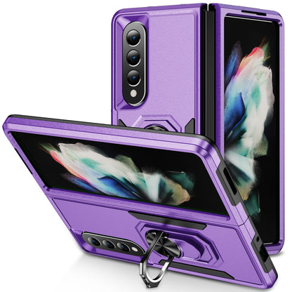 Pioneer Galaxy Z Fold4 Case Rotating Ring Stand