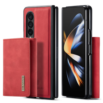 Retro Detachable Fold Wallet Galaxy Z Fold4 Case Magnetic Clip