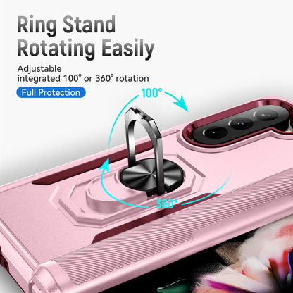 Pioneer Galaxy Z Fold5 Case Rotating Ring Stand