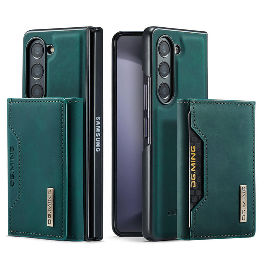 Retro Detachable Fold Card Holder Galaxy Z Fold5 Case Magnetic Clip