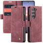 Book Classical Retro Leather Galaxy Z Fold6 Case Slim Wallet Stand