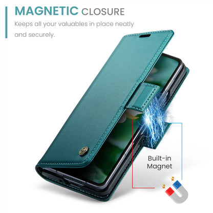 Butterfly Clasp Leather Galaxy Z Fold6 Case Wallet TPU Stand