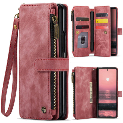 Multi-card Hand Strap Galaxy Z Fold6 Case Double Fold Stand