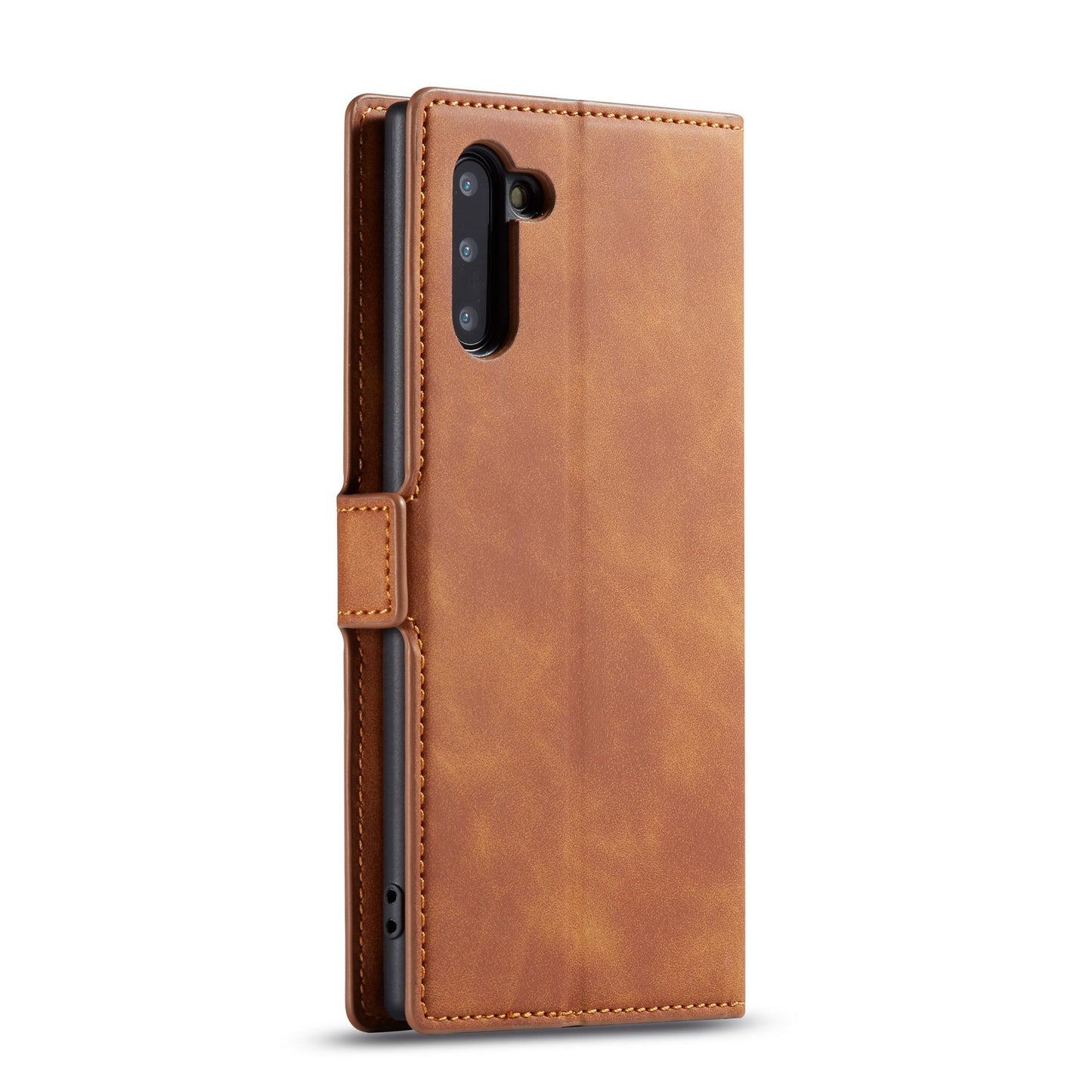 Illusion Slim Retro Leather Galaxy Note10 Case Magnetic