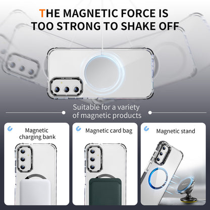 High Transmittance Magnetic Galaxy A05 Case Magsafe Stand