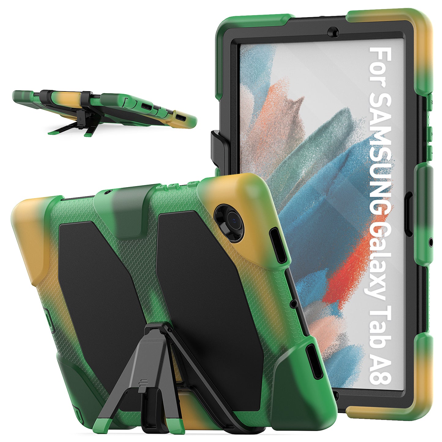 Tough Box Galaxy Tab A8 Case Built-in Screen Protector