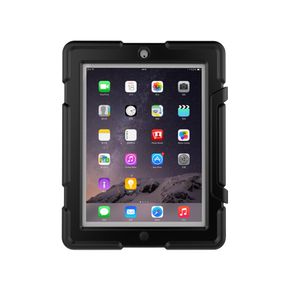 Tough Box iPad 2 3 4 Case Built-in Screen Protector