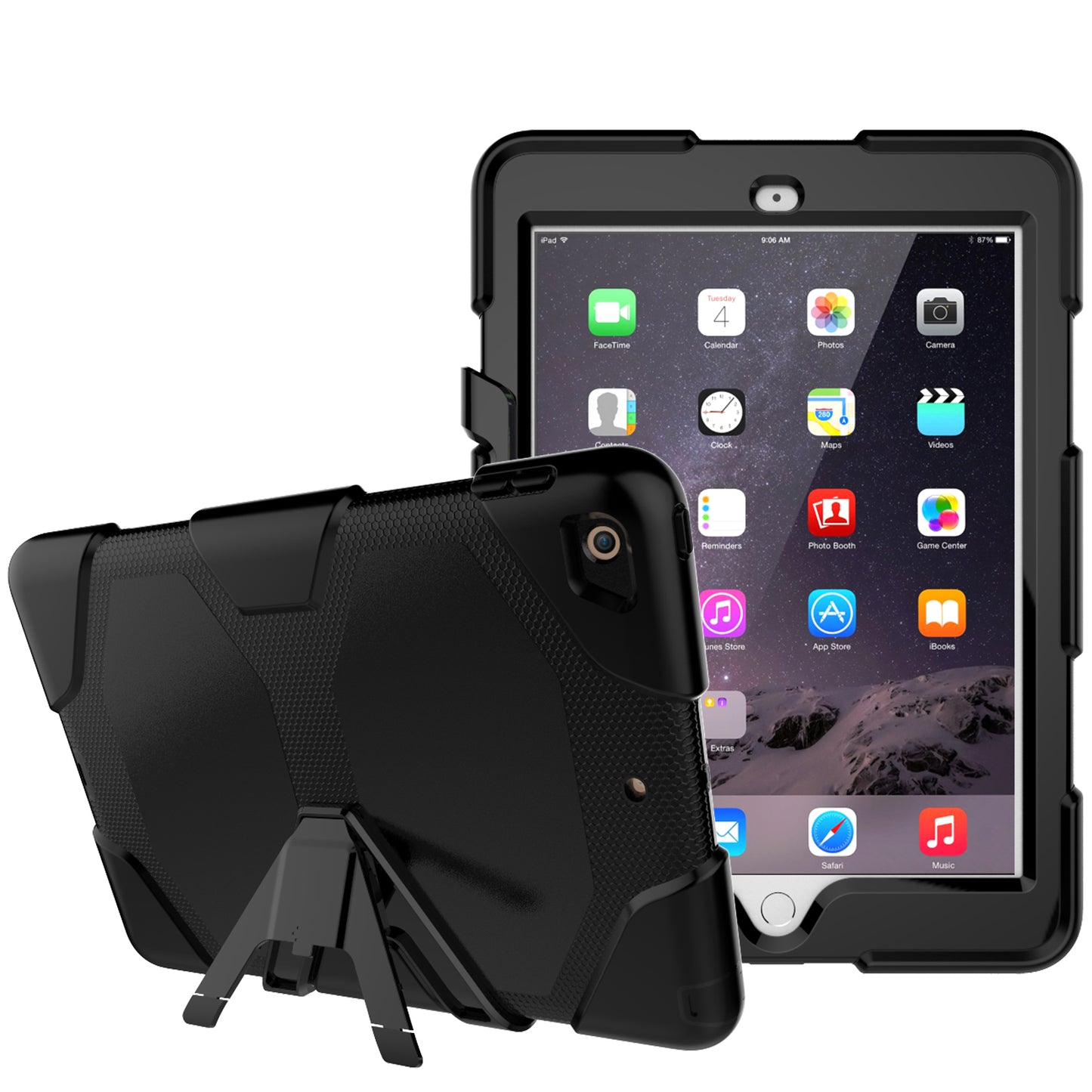 Tough Box iPad Air 2 Case Built-in Screen Protector