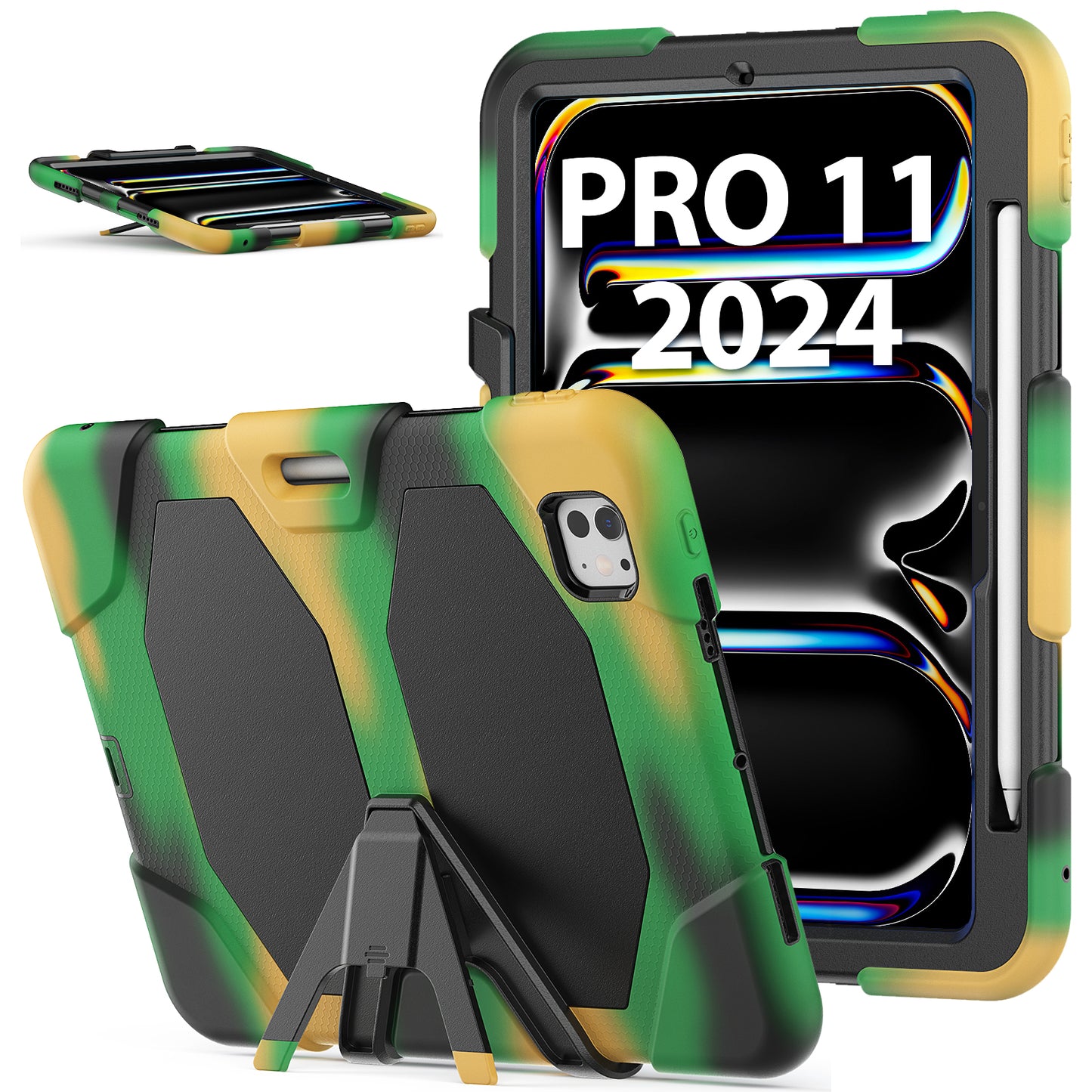 Tough Box iPad Pro 11 2024 Case Built-in Screen Protector