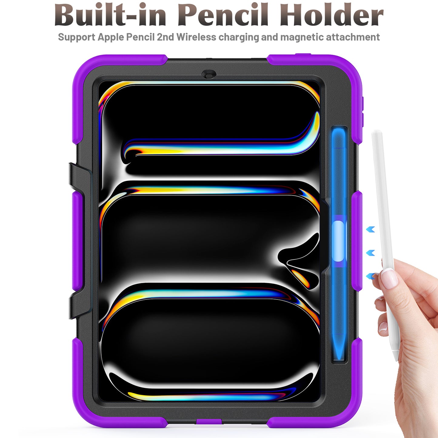 Tough Box iPad Pro 11 2024 Case Built-in Screen Protector