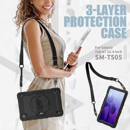 Tough Box Hand Strap Galaxy Tab A7 Case Built-in Screen Protector