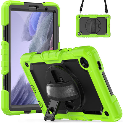 Tough Box Hand Strap Galaxy Tab A7 Lite Case Built-in Screen Protector