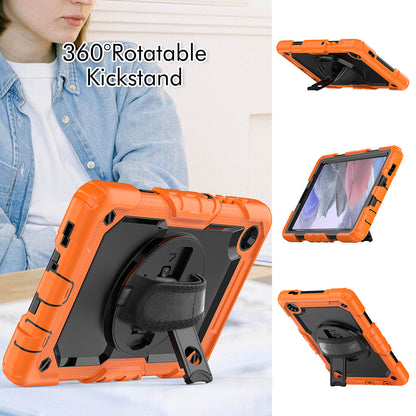 Tough Box Hand Strap Galaxy Tab A7 Lite Case Built-in Screen Protector