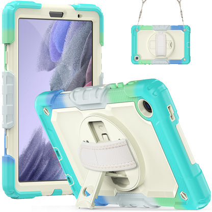 Tough Box Hand Strap Galaxy Tab A7 Lite Case Built-in Screen Protector