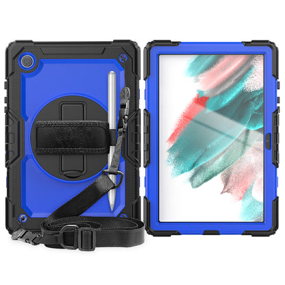 Tough Box Hand Strap Galaxy Tab A8 Case Built-in Screen Protector