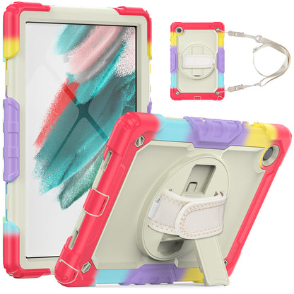 Tough Box Hand Strap Galaxy Tab A8 Case Built-in Screen Protector