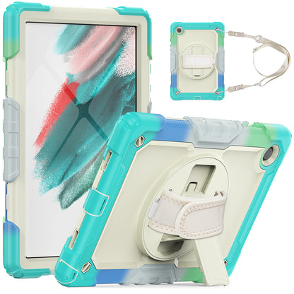 Tough Box Hand Strap Galaxy Tab A8 Case Built-in Screen Protector