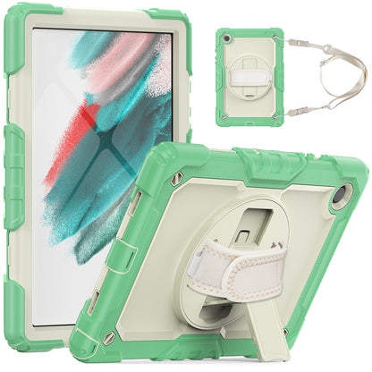 Tough Box Hand Strap Galaxy Tab A8 Case Built-in Screen Protector