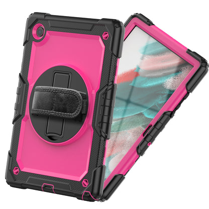 Tough Box Hand Strap Galaxy Tab A8 Case Built-in Screen Protector