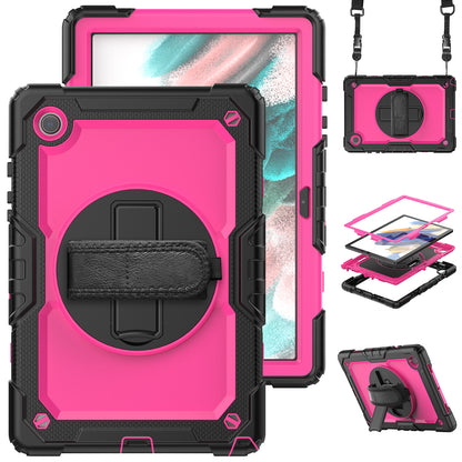 Tough Box Hand Strap Galaxy Tab A8 Case Built-in Screen Protector