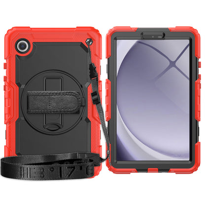 Tough Box Hand Strap Galaxy Tab A9 Case Built-in Screen Protector