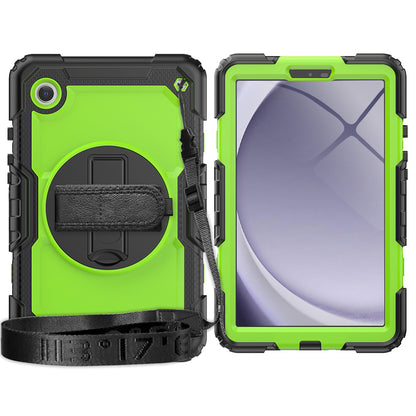 Tough Box Hand Strap Galaxy Tab A9 Case Built-in Screen Protector