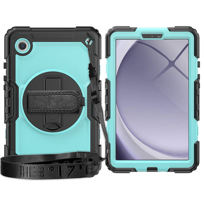 Tough Box Hand Strap Galaxy Tab A9 Case Built-in Screen Protector