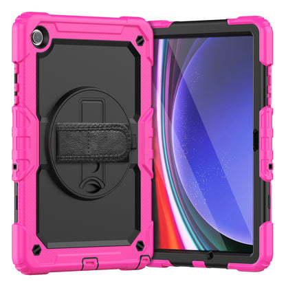 Tough Box Hand Strap Galaxy Tab A9+ Case Built-in Screen Protector