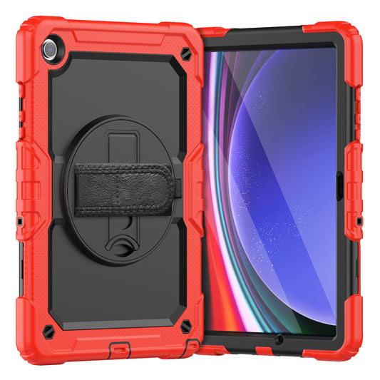 Tough Box Hand Strap Galaxy Tab A9+ Case Built-in Screen Protector