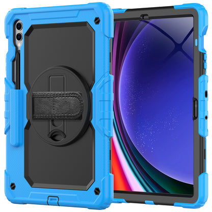 Tough Box Hand Strap Galaxy Tab S9 FE Case Built-in Screen Protector