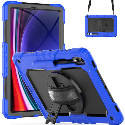 Tough Box Hand Strap Galaxy Tab S9+ Case Built-in Screen Protector