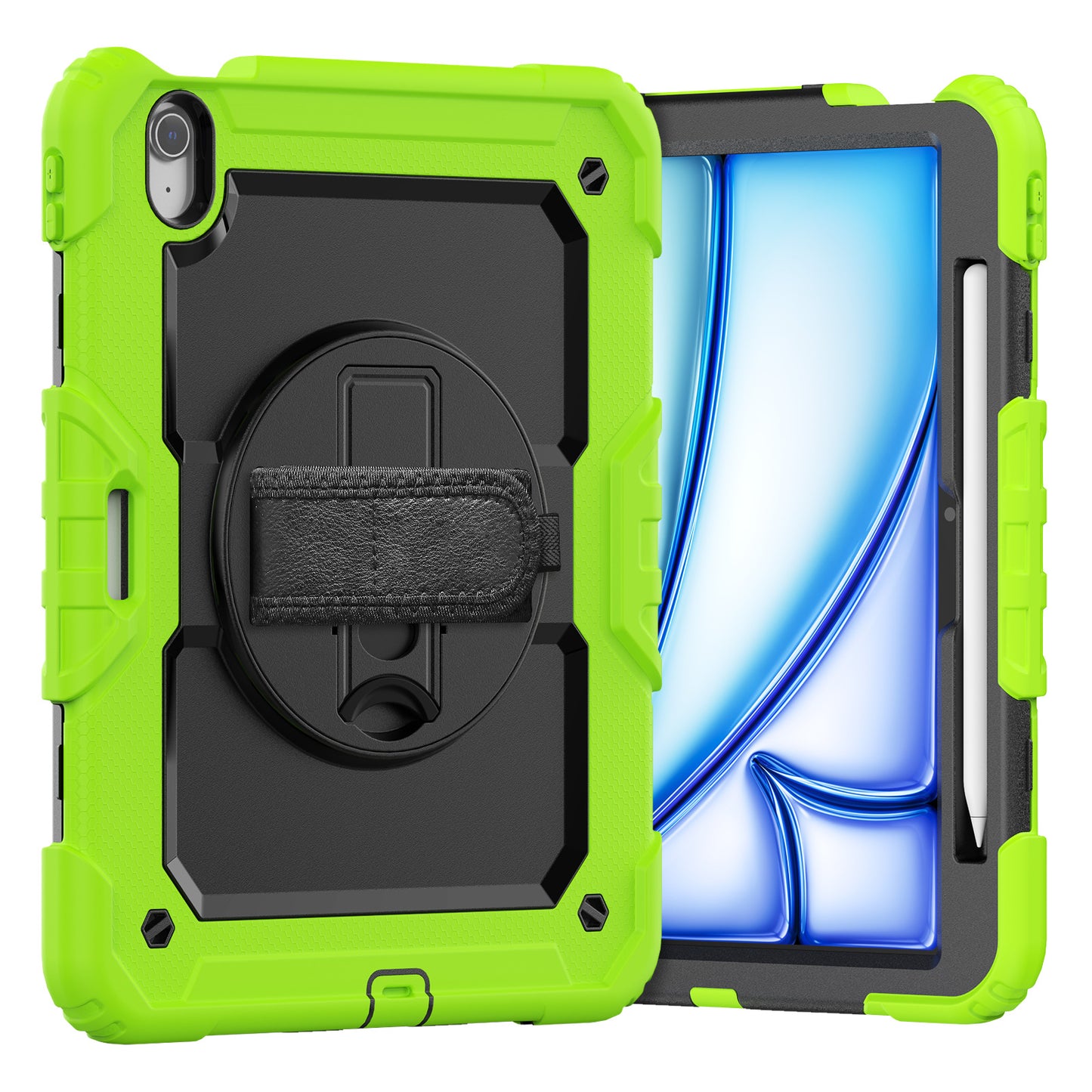 Tough Box Hand Strap iPad Air 11 Case Built-in Screen Protector