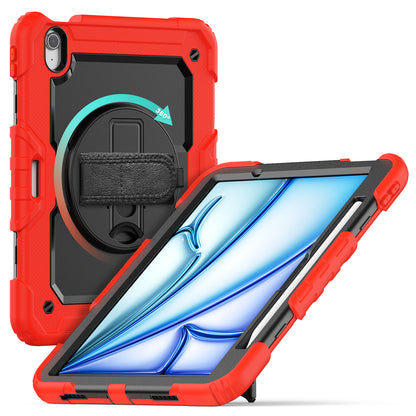 Tough Box Hand Strap iPad Air 11 Case Built-in Screen Protector