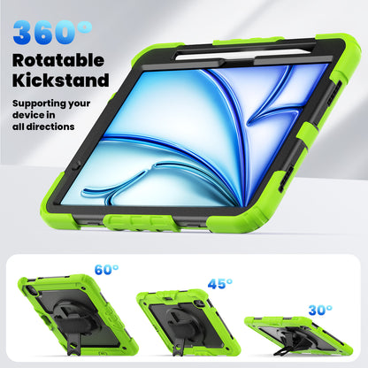 Tough Box Hand Strap iPad Air 11 Case Built-in Screen Protector