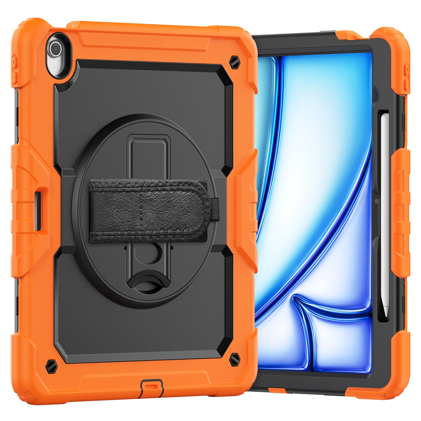 Tough Box Hand Strap iPad Air 13 Case Built-in Screen Protector