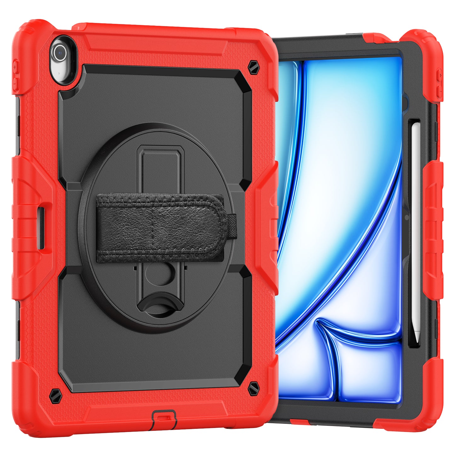 Tough Box Hand Strap iPad Air 13 Case Built-in Screen Protector