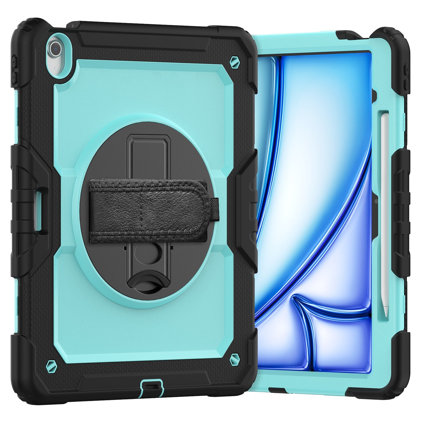 Tough Box Hand Strap iPad Air 13 Case Built-in Screen Protector