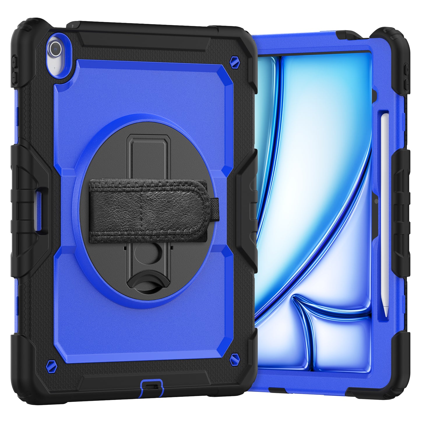 Tough Box Hand Strap iPad Air 13 Case Built-in Screen Protector