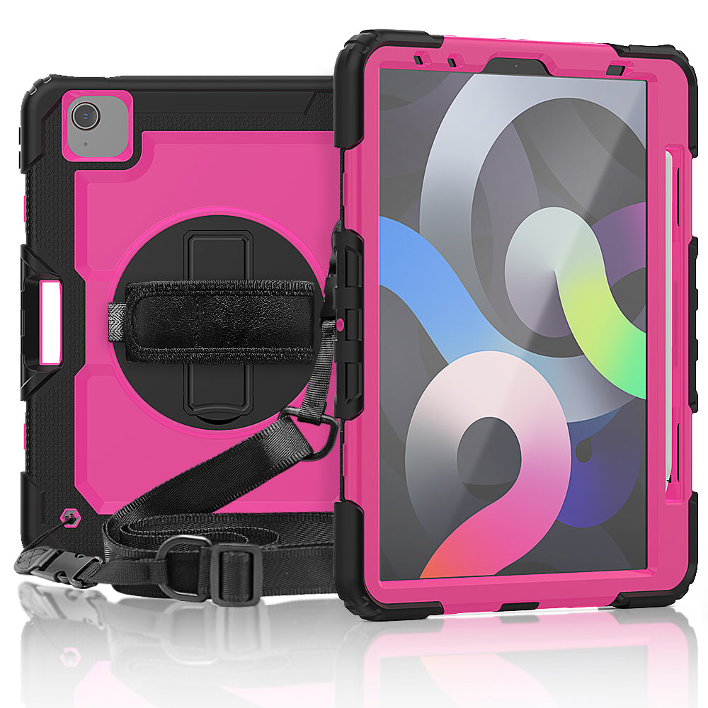 Tough Box Hand Strap iPad Air 5 Case Built-in Screen Protector