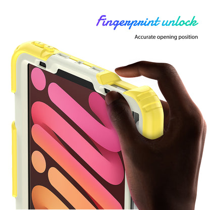 Tough Box Hand Strap iPad Mini 6 Case Built-in Screen Protector