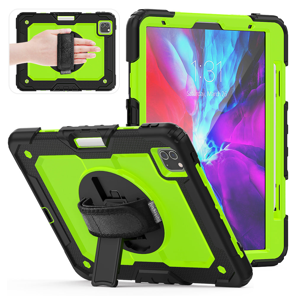 Tough Box Hand Strap iPad Pro 11 2018 Case Built-in Screen Protector