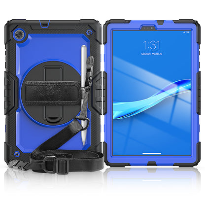 Tough Box Hand Strap Lenovo Tab M10 Plus (2020) Case Built-in Screen Protector