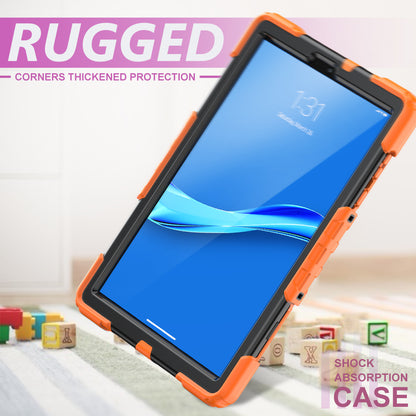 Tough Box Hand Strap Lenovo Tab M10 Plus (2020) Case Built-in Screen Protector