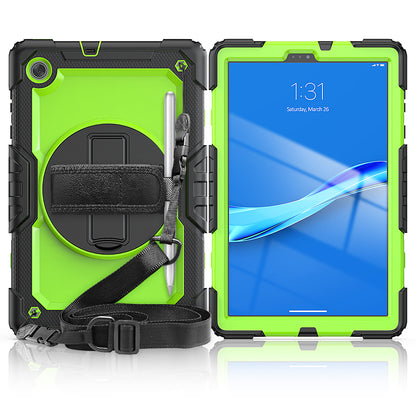 Tough Box Hand Strap Lenovo Tab M10 Plus (2020) Case Built-in Screen Protector