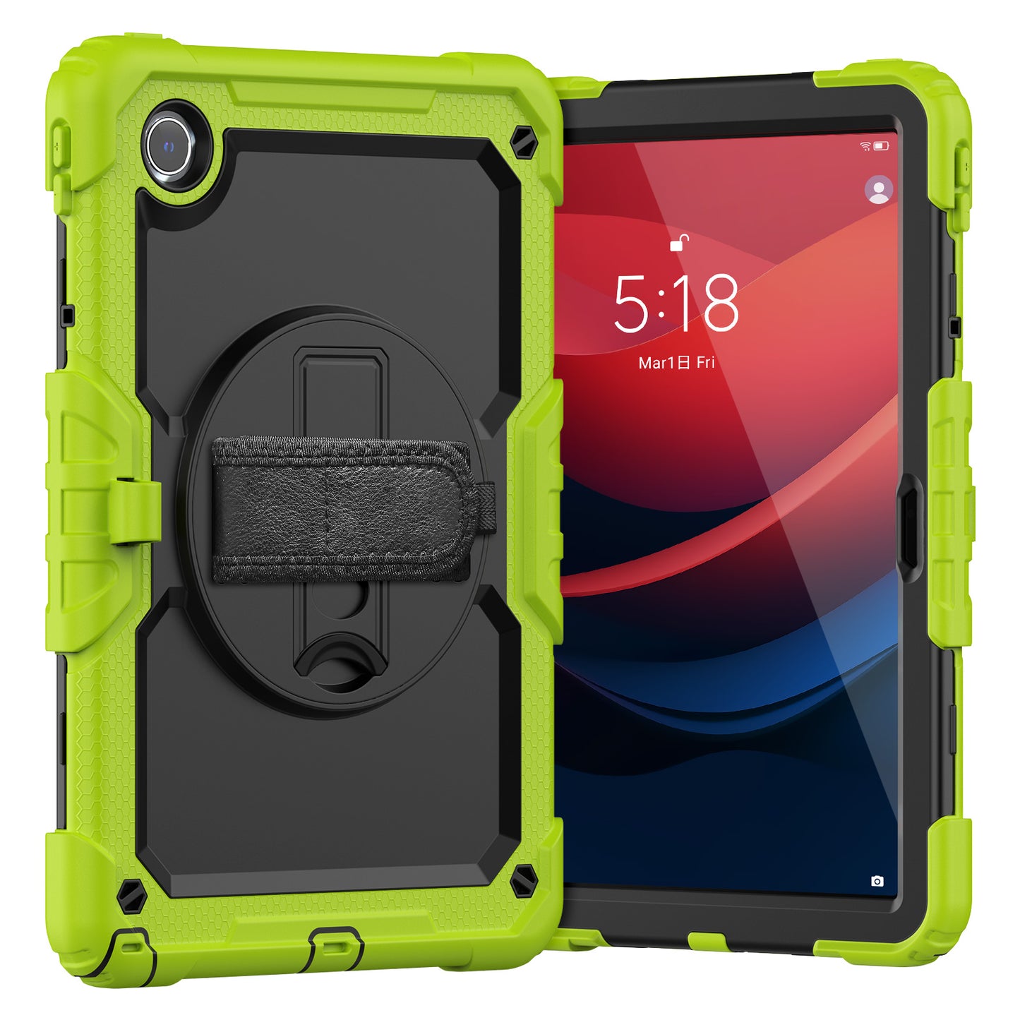 Tough Box Hand Strap Lenovo Tab M11 2024 Case Built-in Screen Protector