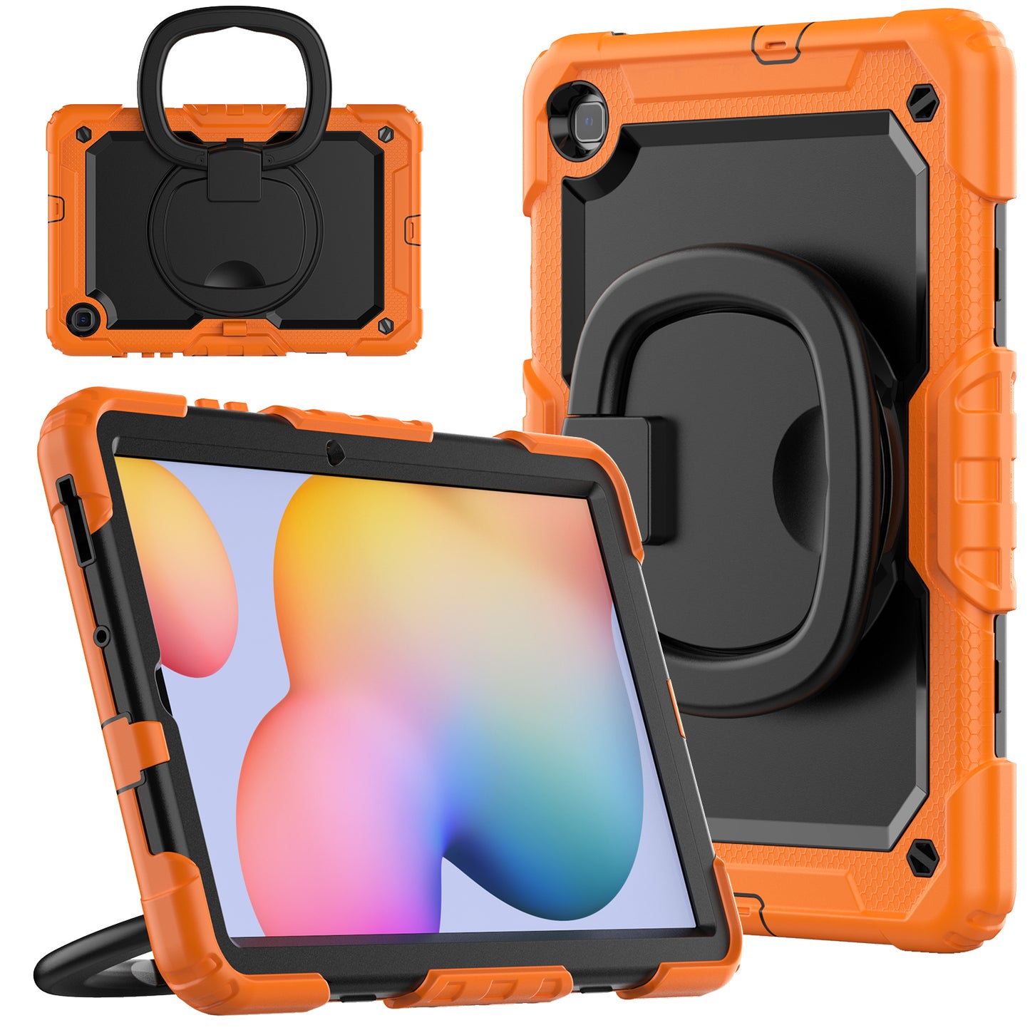 Tough Box Handle Grip Hook Galaxy Tab S6 Lite Case