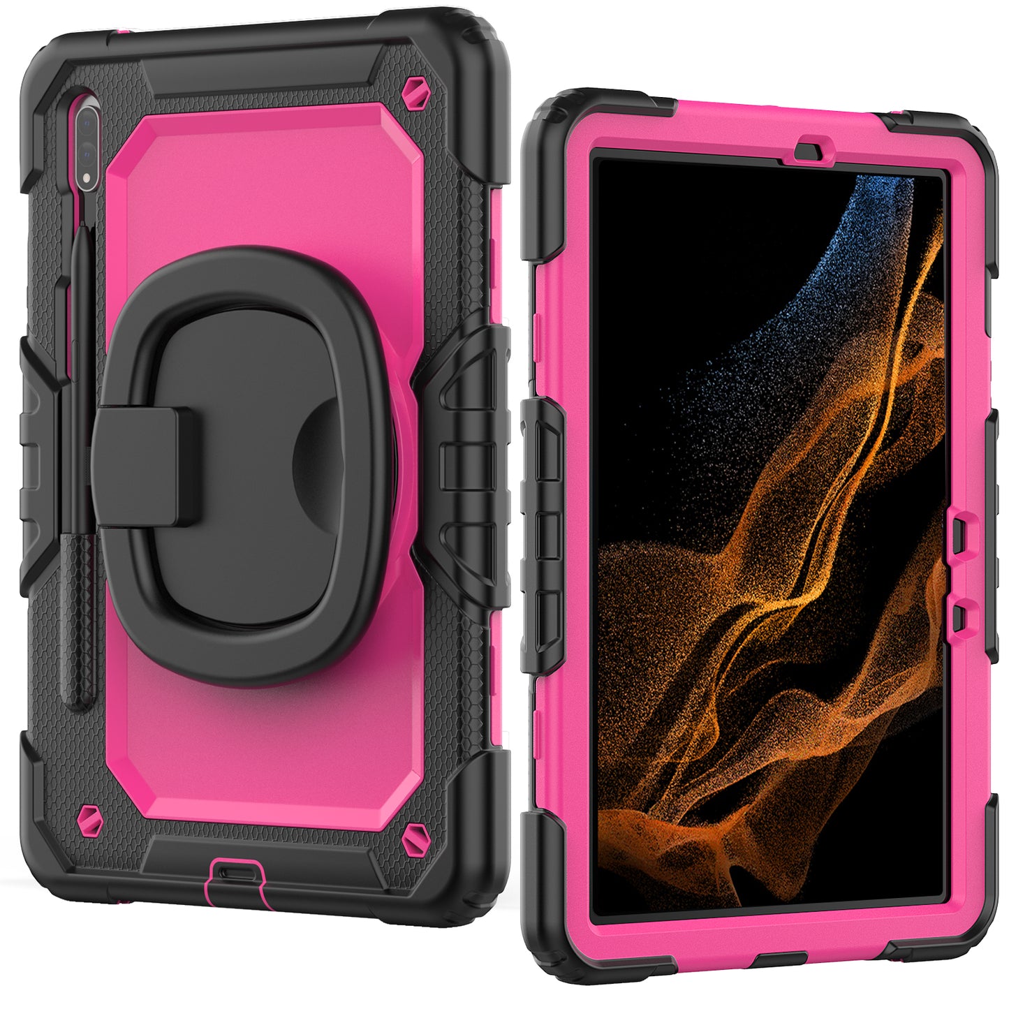 Tough Box Handle Grip Hook Galaxy Tab S8 Case