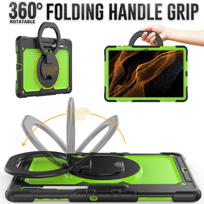 Tough Box Handle Grip Hook Galaxy Tab S8 Ultra Case